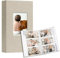 Vienrose Fotoalbum 10x15 Fotos 2 Pack Leinen Cover mit Frontfenster, Einsteckalbum 300 Taschen mit 600 Fotos, Aufbewahrung von Kunstwerken oder Postkarten, Beige