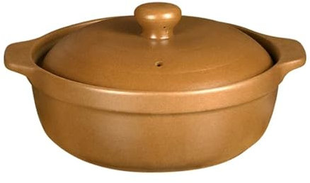 Casserole Dish Casserole Pots for Cooking Ceramic Cookware Stone Pot Cooking Unglazed Casserole Soup Pot(22cm)