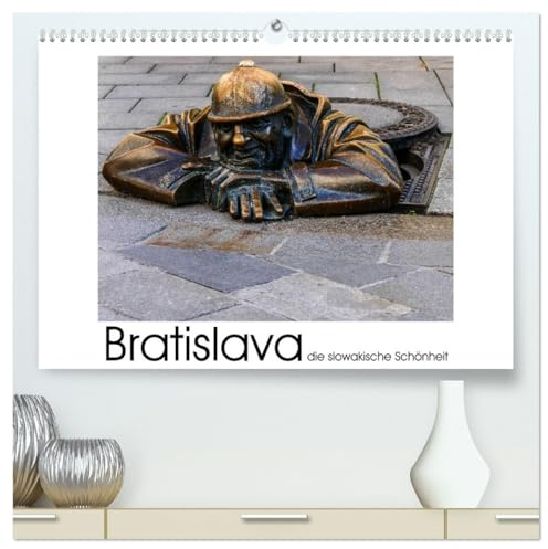 Bratislava die slowakische Schönheit (hochwertiger Premium Wandkalender 2026 DIN A2 quer), Kunstdruck in Hochglanz: Ein Tag in der slowakischen Hauptstadt Bratislava (CALVENDO Orte)