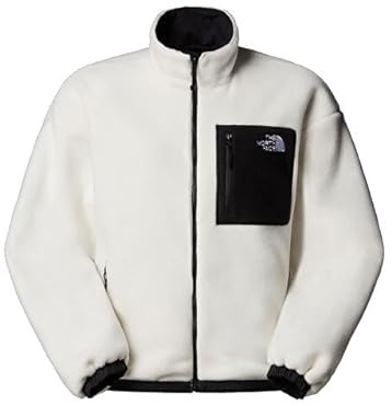 The North Face Women's Yumiori Reversible Jacket, Tnf Black/White Dune, L