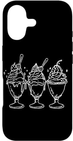 Hülle für iPhone 17 Eisbecher Comic Eismann Beruf