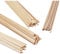 Rayher 6413000 Baguettes carrées en pin 1 m x 10 mm