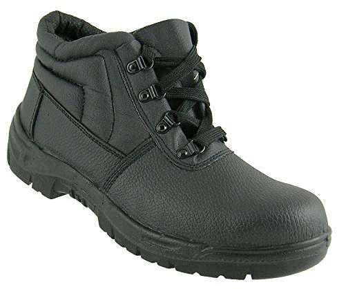 Grafters Safety Boot - Black - 40