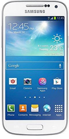 Samsung Galaxy S4 Mini - Smartphone Libre Android (Pantalla 4.3, cámara 8 MP, 8 GB, Dual-Core 1.7 GHz, 1.5 GB RAM), Blanco