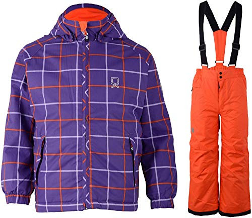 Color Kids Kinder Ski-Anzug Trento, 102708-493, Heliotrope. Gr. 4-104/110