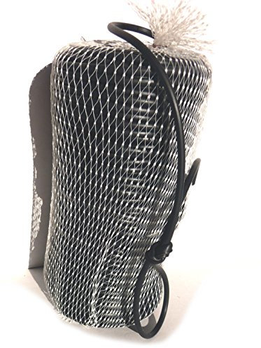 EXCOLO Hohlschnur Bindeschlauch 200m Ø 3mm schwarz anthrazit | Bindeband Pflanzenschnur Baum Binde Schnur Gartenschnur Pflanzenbinde Schnur wächst Nicht EIN