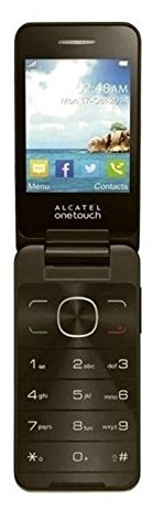 Alcatel 2012 - Telefono movil de 2.8 (Bluetooth 3.0, 8 GB de RAM), color marrón