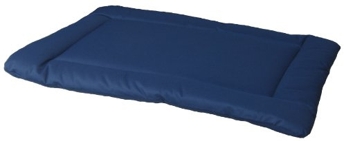 P & L Superior Pet Beds Heavy Duty Waterproof Rectangular Cushion Pad, Jumbo, 120 x 74 x 5 cm, Blue