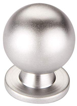 SOTECH Möbelgriff Möbelknopf K-01 Möbelknauf Chrom matt Ø 18 mm