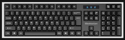 shmagegi inc. Alphabetical Order English Keyboard