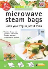 quickasteam microwave cook bags