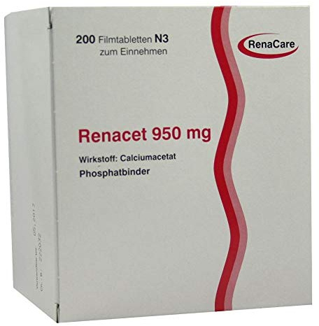 RENACET 950 mg Filmtabletten 200 St