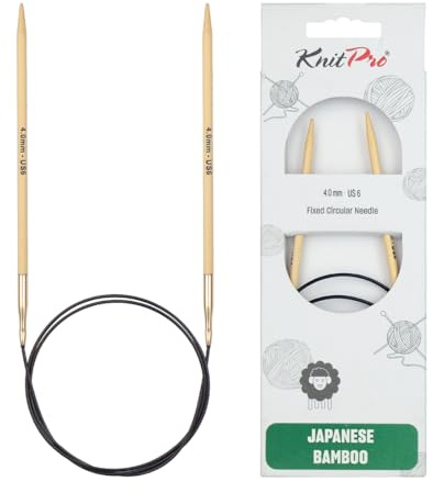KnitPro Bambus Rundstricknadeln 40 (100) I 4mm