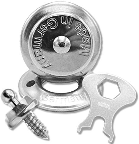 10 Stück LOXX Oberteil mit passender Blechschraube Cabrio Persenning Plane Boot
