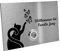Jung Edelstahl Design Klingelplatte London verschiedene Motive Klingelschild Hund Katze Leuchtturm