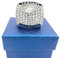 Fantasy Fußball-Europameisterschaft Ring Trophy Preis, silber