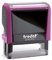 Trodat – Printy 4912 PINK Custom Stempel mit Wunschtext personalisieren – selbstfärbender Stempel als Namensstempel, Adressstempel, Firmenstempel & Co zu verwenden (47 x 18 mm | 5 Zeilen | Pink)