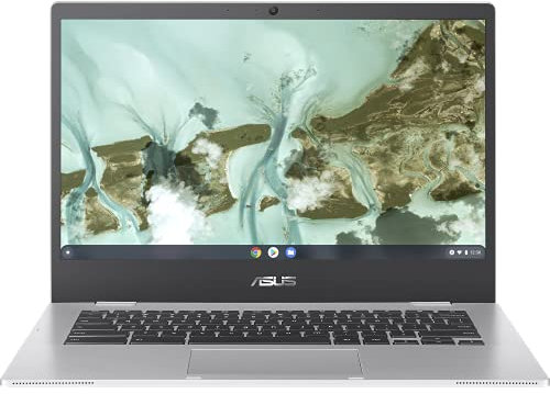 ASUS ChromeBook CX1400FKA-EC0161 Ordinateur Portable Tactile et Convertible 14 FHD (Intel Celeron, RAM 8G, Stockage 128Go, ChromeOS) Clavier AZERTY Français