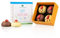 CHOCOLISSIMO - Ostergeschenk, 4 Happy Easter Chicks, Pralinen, Nougatpralinen in Hennen-Form | Ostern Schokolade | Osterpralinen | Mitbringsel | Alkoholfrei | ohne Alkohol | Ostergeschenke für Kinder