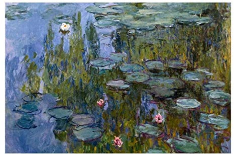 Vliestapete Claude Monet - Seerosen (Nympheas) Vlies Fototapete 190cm x 288cm