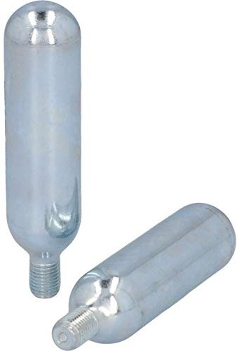 Fischer Kartuschen Cartuchos de CO2, Adultos Unisex, Plata, Normal