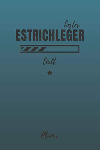 bester Estrichleger lädt Planer: inkl. Kalender 2020/2021 für die Ausbildung o. Weiterbildung | Perfekt für Männer, die Estrich legen können | Ausbildungsbeginn Geschenk