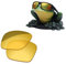 Acefrog Ersatzgläser für Oakley Turbine OO9263 Sonnenbrillen - HD Gelb