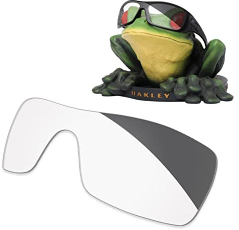 Acefrog Lentes de repuesto polarizadas con revestimiento AR para gafas de sol Oakley Antix, HD transparente a fotocromático, Talla única