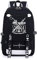 Sword Art Online Rucksack Studentenrucksack Trendiger Rucksack mit Anime-Print Lässiger Reise-Tagesrucksack SAO Rucksack