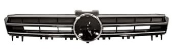 DM Autoteile 101027 Kühlergrill Kühlergitter Grill kompatibel für VW Golf 7 VII 5G1 BQ1 BE1 BE2 VFL 2012-2016