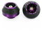 Hesupy Protezione Ruote in Alluminio, Crash Pads per Motocross, Viola