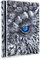 Mazeran 3D Dragon Hardcover Embossed Journal, Antique Handmade Frozen Dragon Eye Polystone A5 Blank Craft Writing Sketch Notebook Daily Notepad, Home Ornament Artistic Fantasy Decoration