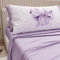 PETTI Artigiani Italiani - Lenzuola in Cotone con Federe in Stampa Digitale, Per Letto Singolo, Completo Lenzuolo Sopra e Sotto con Angoli, Lilla, 100% Made in Italy