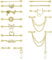 Adramata 14G 16G Industrial Piercing Chirurgenstahl Industrial Piercing Stab Ohrringe Piercing Ohr Industrial Ohrringe Piercing Knorpel Helix Piercing Gold Silber Industrial Piercing Schmuck
