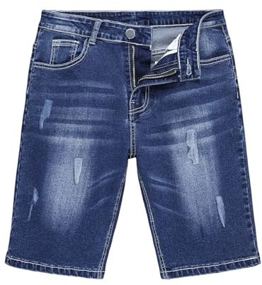 Generico Pantaloncini Jeans Uomo Jeans Larghi Uomo Jeans Uomo Y2K Jeans Jeans Uomo Slim Toppe Adesive per Jeans Jeans Uomo Skinny Baggy Jeans Uomo Jeans Baggy Uomo Pantaloni Uomo Jeans