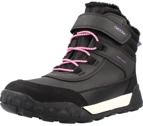 Geox Girl's J Trekkyup B Ab Ankle Boot