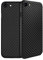 doupi UltraSlim Hülle kompatibel für iPhone SE (2022) / iPhone 8/7 (4,7 Zoll), Carbon Fiber Look Kohlefaser Optik Ultra Dünn Handyhülle Cover Bumper Schutz Schale Hard Case Schutzhülle, schwarz