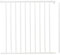 Safetots Offenes TreppenhausSchutzgitter, Verlängerung, 72cm, Weiß, 70cm Hoch, Verlängerungs Panel für Sicherheitsbarriere und offene Treppenhäuser