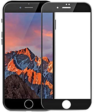devia 3D – Protecteur d'écran complète, en Verre trempé pour iPhone 7 – Noir