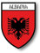 Akachafactory Aufkleber Sticker autoaufkleber Wappen Schild Flagge flaggen Fahne albanien