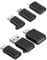 BAOHUASHUN 6 Stück Micro Adapter, USB C zu USB 3.0 OTG Buchse zu Stecker Kompatibel mit Samsung Galaxy, PC,Handy Laptop,usw