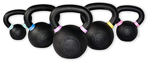 Kettlebells AGYH Schwarz Gusseisen, 4kg / 8kg / 16kg / 20kg / 24kg Krafttraining for Männer Und Frauen, Gewichtheben Hanteln (Size : 8kg/17.6lb)