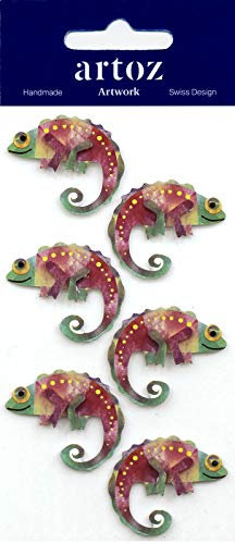 ARTOZ Artwork 3D Motiv-Sticker 185600-197, Chameleon (Chamäleon)