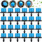 Kalolary 100pcs Gocciolatore Irrigazione a Goccia Kalolary, regolabile micro sistema di irrigazione a goccia irrigatori irrigazione anti-clogging emettitore dripper giardino Supplies