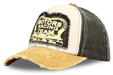 Herren Kappe Hut Streetwear Baseball Cap Für Männer Frauen Gelb Pink Washed Denim Caps Letter Print Hip Hop Hysteresenhut-Baseball_Cap_3_Adjustable