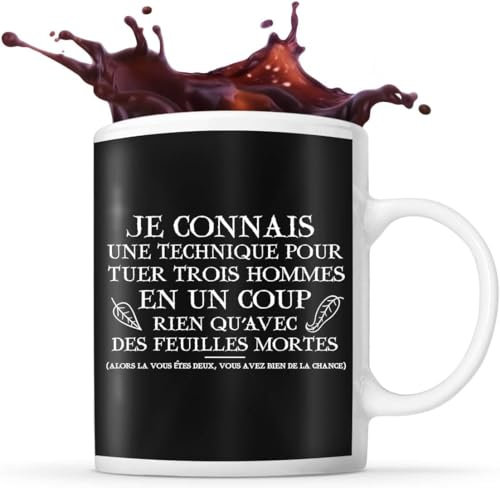 Planetee Mug Répliques (Mug Techniques de combat Noir)
