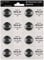 6 Volt Replacement Battery Long-Lasting & High Capacity Compatible with PetSafe Electronic Collars Pack of 8