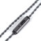 Tripowin Grace Abnehmbares Versilbertes Sauerstofffreies Kupfer OFC In Ear Kopfhörerkabel mit Mikrofon, für Audiophile Ersatzkabel(MMCX)