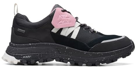 Clarks ATL Trek Path Gore-Tex Textile Trainers in Size 5 Black