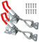 Toggle Clamp,2 pcs Adjustable Toggle Catch Toggle Latch Metal Clamps Quick Release Pull Latch Tools Hasp Clip Clamp Draw Latch, for Door Cabinet Box Case Trunk Tool Boxes 990kg